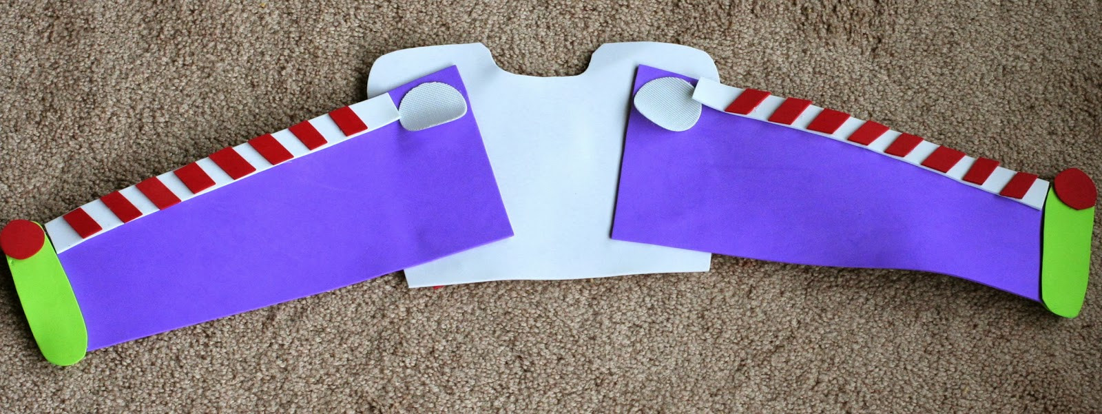 Best ideas about DIY Buzz Lightyear Wings
. Save or Pin DIY Kids Buzz Lightyear No Sew Halloween Costume Now.