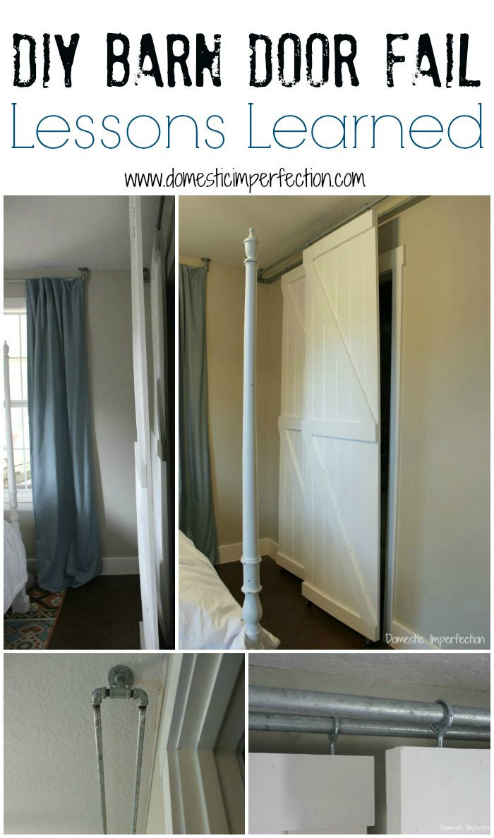 Best ideas about DIY Bypass Barn Door Hardware
. Save or Pin Double bypass sliding barn door system A DIY FAIL Now.