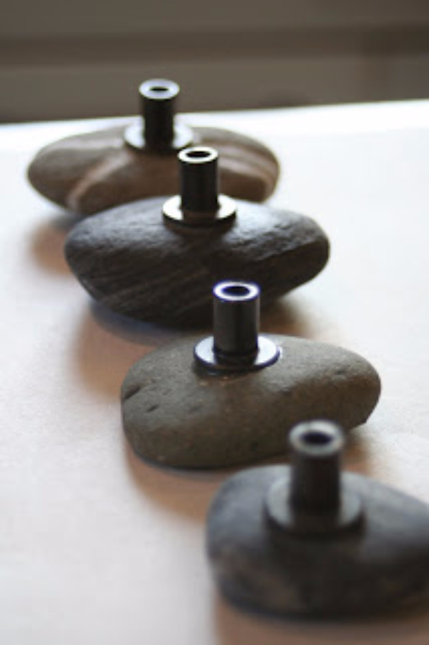 Best ideas about DIY Cabinet Knob
. Save or Pin 50 Super Cool Stone and Pebble Crafts DIY Joy Now.