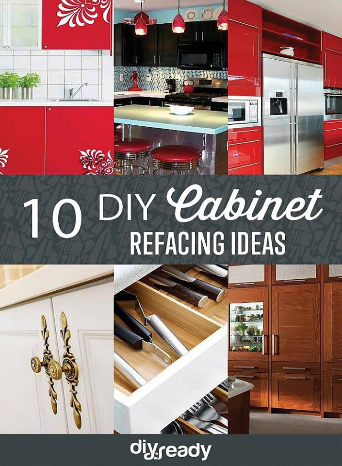 Best ideas about DIY Cabinet Refacing Ideas
. Save or Pin 10 DIY Cabinet Refacing Ideas DIY Ready Now.