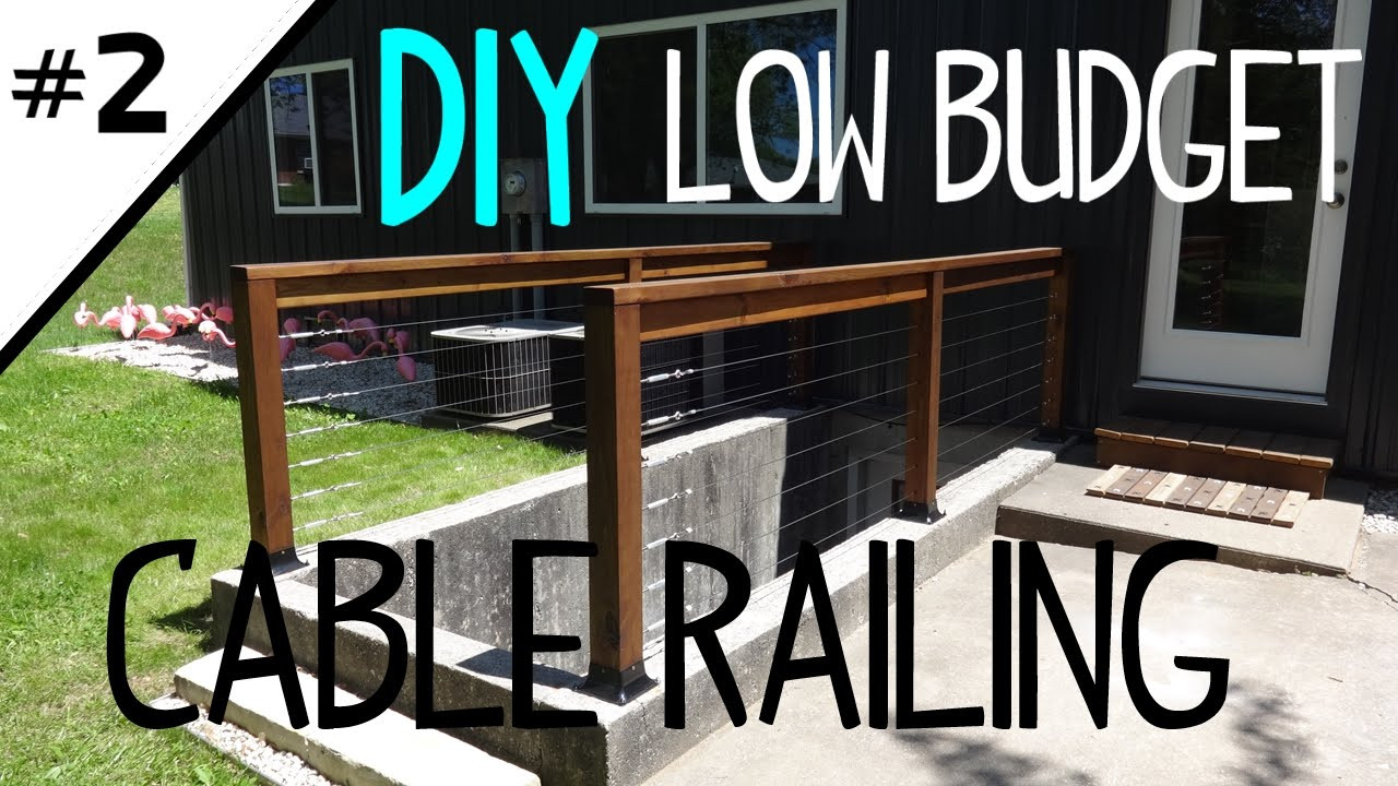 Best ideas about DIY Cable Railing Cheap
. Save or Pin Build a Low Cost Cable Railing Part 2 of 2 Now.