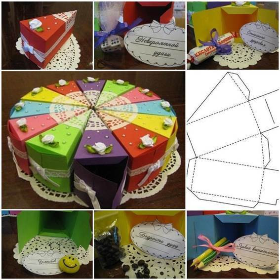 Best ideas about DIY Cake Box
. Save or Pin DIY Cake Shaped Gift Boxes Now.