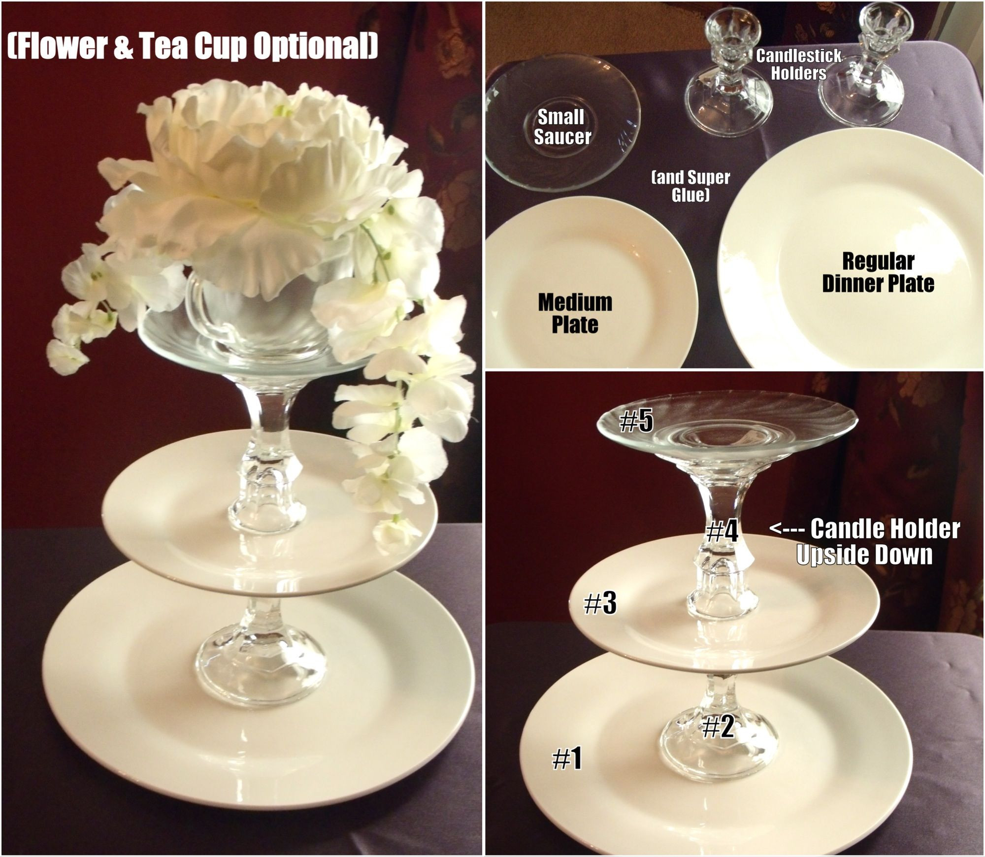 Best ideas about DIY Cake Stand Dollar Tree
. Save or Pin Inexpensive DIY Cupcake Finger Sandwich Tower with items Now.