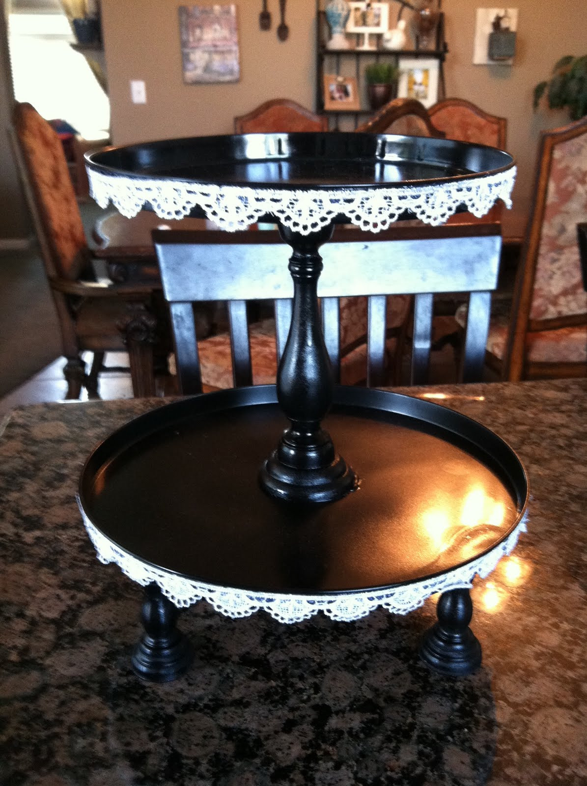 Best ideas about DIY Cake Stand Dollar Tree
. Save or Pin The Baeza Blog Dollar Tree Cupcake Stand Now.
