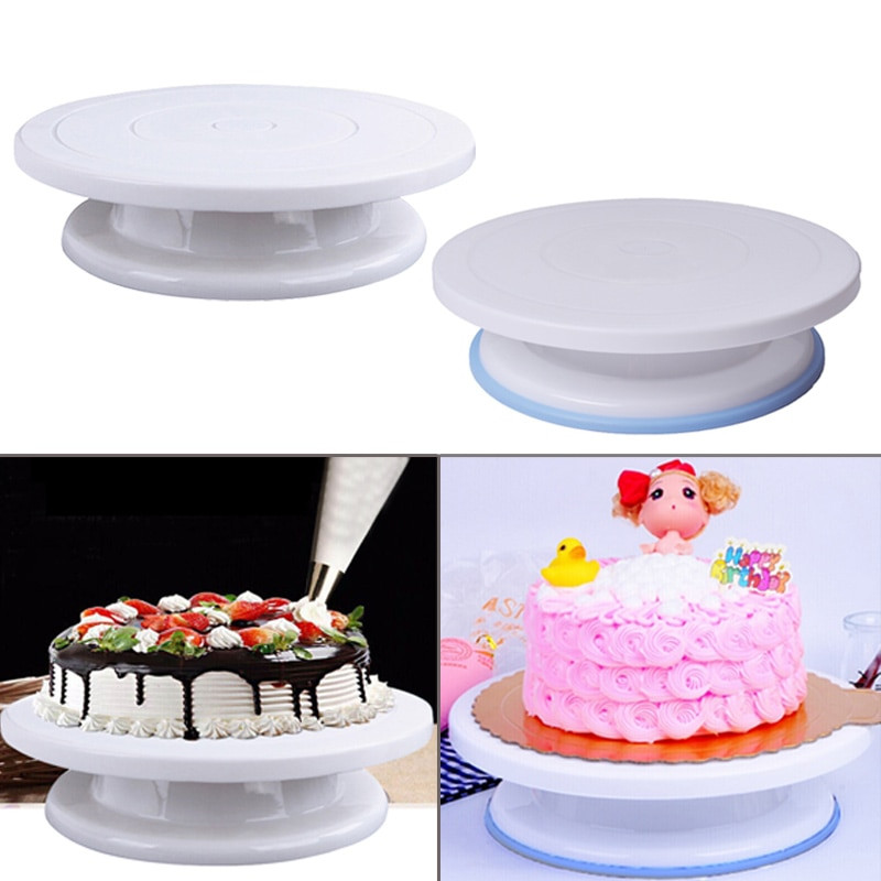 Best ideas about DIY Cake Turntable
. Save or Pin Hifuar 10 Inch Plastic Baking Cake Decorating Tools Round Now.