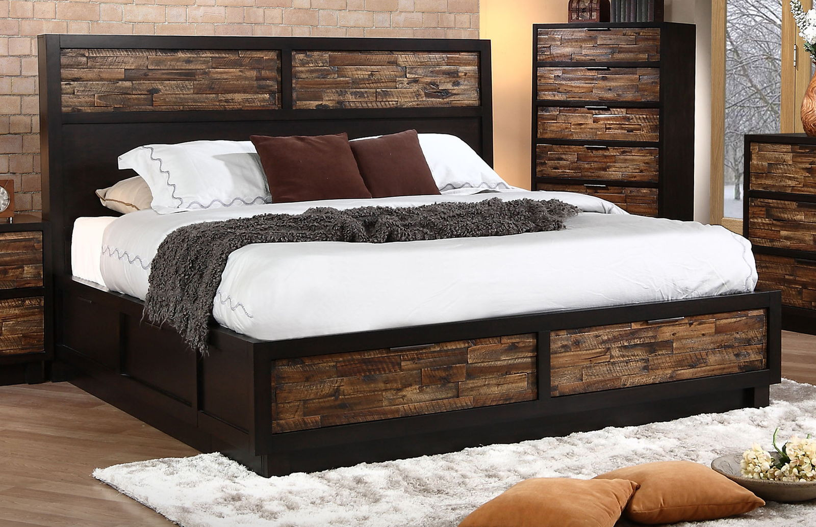 Best ideas about DIY Cal King Bed Frame
. Save or Pin Bedroom Pretty Bedroom Design By California King Storage Now.