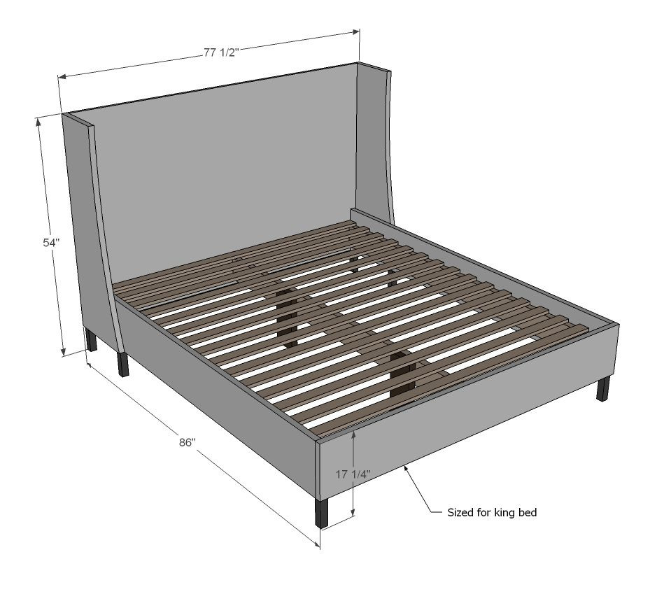 Best ideas about DIY Cal King Bed Frame
. Save or Pin Ana White Now.