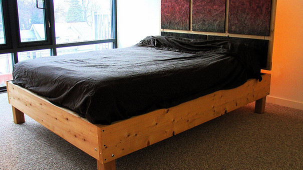 Best ideas about DIY California King Bed Frame
. Save or Pin Build a Bed for Cheap and Look Good Doing It Now.