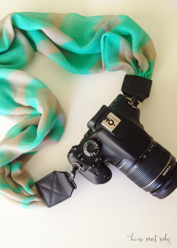 Best ideas about DIY Camera Strap
. Save or Pin DIY Scarf Camera Strap Home Sweet Ruby Now.