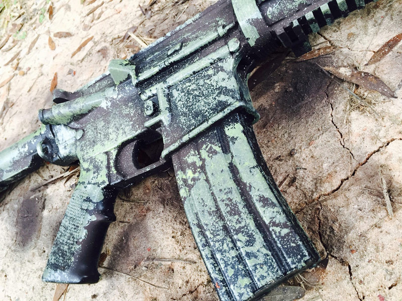 Best ideas about DIY Camo Paint
. Save or Pin How To DIY Camo Paint Your Rifle Now.