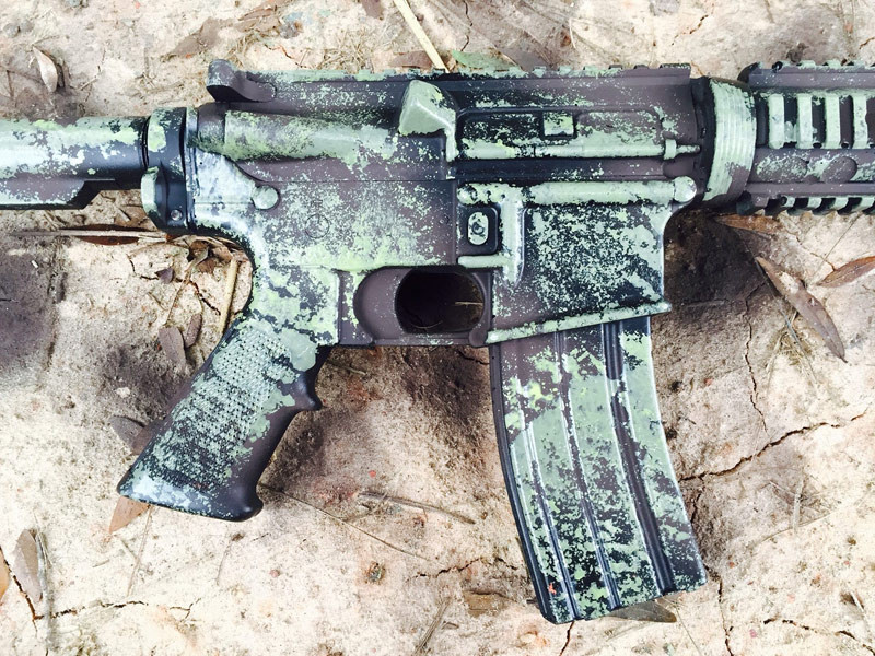 Best ideas about DIY Camo Paint
. Save or Pin DIY Camo Paint Your Rifle Sponge Style Now.