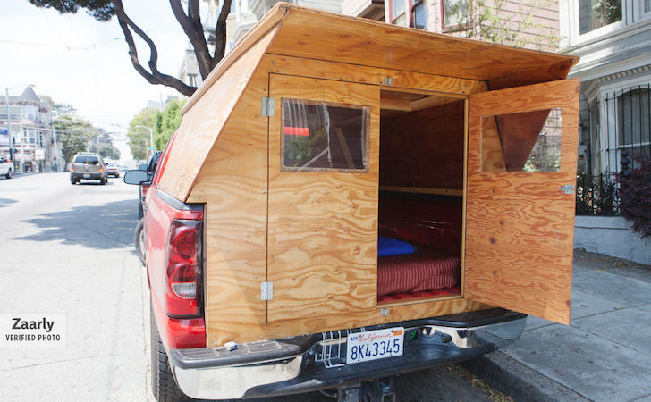 Best ideas about DIY Camper Shell
. Save or Pin A Handyman Made His Own Custom Wooden Truck Camper Now.