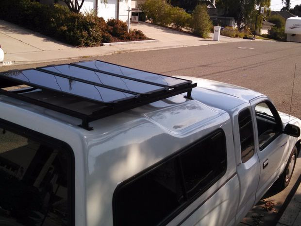 Best ideas about DIY Camper Shell
. Save or Pin Installing a DIY roof rack for solar panels Now.