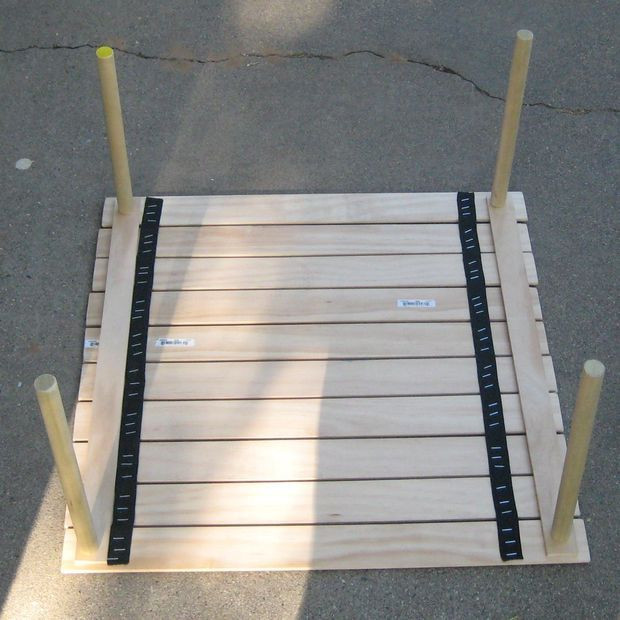 Best ideas about DIY Camping Table
. Save or Pin Make a Collapsable Table for Concerts in the Park Now.