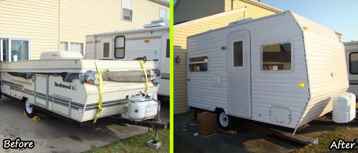 Best ideas about DIY Camping Trailer
. Save or Pin DIY Camper Trailer Built from an Old Pop Up on a Bud of Now.