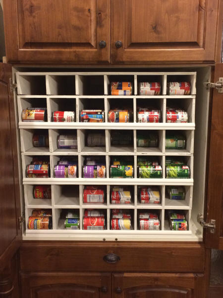 Best ideas about DIY Can Storage
. Save or Pin DIY Can Food Rotation System Now.