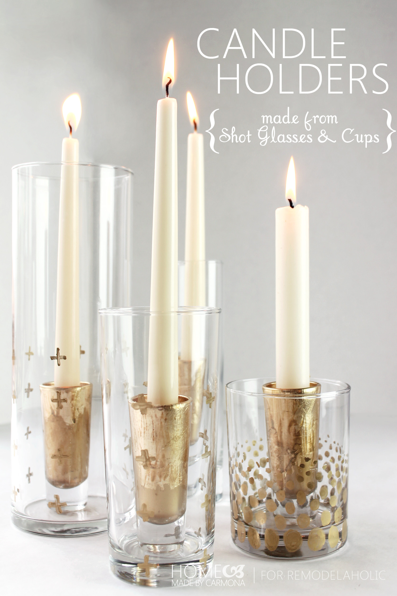 Best ideas about DIY Candle Holders
. Save or Pin Remodelaholic Now.
