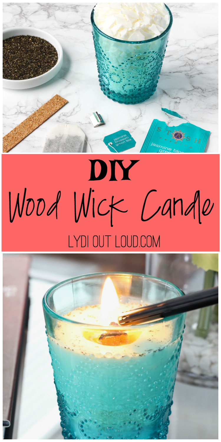 Best ideas about DIY Candle Wick
. Save or Pin Simple DIY Wood Wick Candle Lydi Out Loud Now.