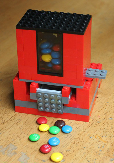 Best ideas about DIY Candy Dispenser
. Save or Pin Homemade Candy Dispenser From Lego Now.