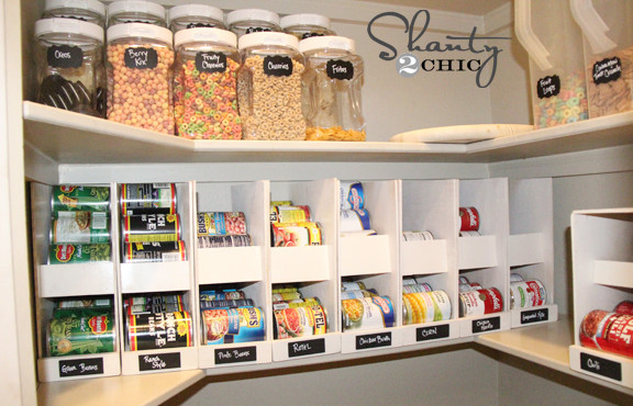 Best ideas about DIY Canned Food Storage
. Save or Pin Pantry Ideas DIY Canned Food Storage Shanty 2 Chic Now.