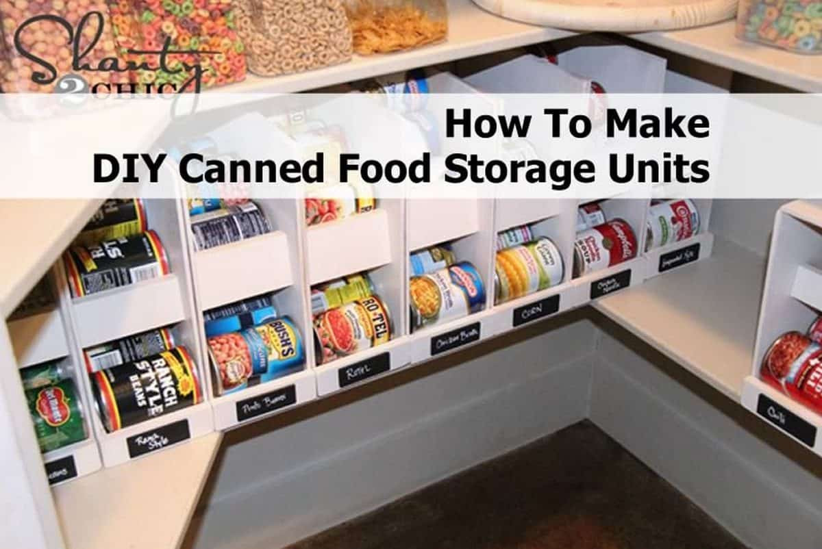 Best ideas about DIY Canned Food Storage
. Save or Pin How To Make DIY Canned Food Storage Units Now.