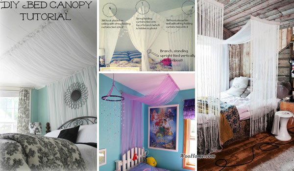 Best ideas about DIY Canopy Bed
. Save or Pin 20 Magical DIY Bed Canopy Ideas Will Make You Sleep Romantic Now.