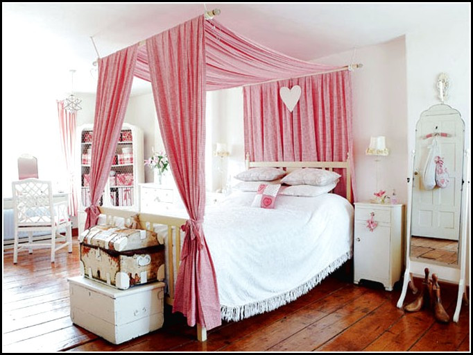 Best ideas about DIY Canopy Bed With Curtain Rods
. Save or Pin Exciting Elements to Try in Your Bedroom Now.