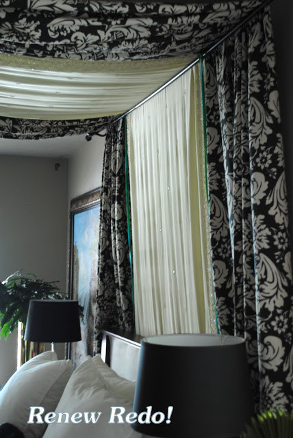 Best ideas about DIY Canopy Bed With Curtain Rods
. Save or Pin Remodelaholic Now.