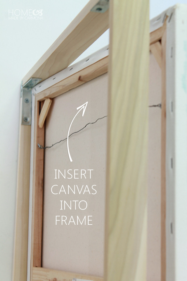 Best ideas about DIY Canvas Frames
. Save or Pin DIY Floating Frame Tutorial For $6 Now.