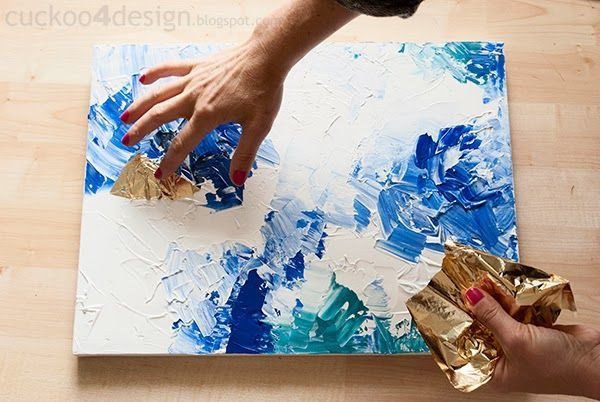 Best ideas about DIY Canvas Painting Tutorials
. Save or Pin DIY Abstract Artwork Tutorial this really does look Now.