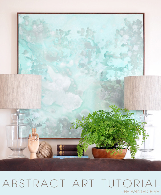 Best ideas about DIY Canvas Painting Tutorials
. Save or Pin Abstract Art Tutorial Decor10 Blog Now.