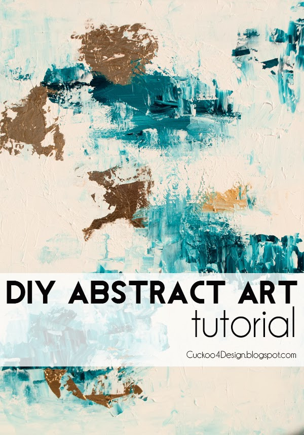 Best ideas about DIY Canvas Painting Tutorials
. Save or Pin DIY Abstract Artwork Tutorial Now.