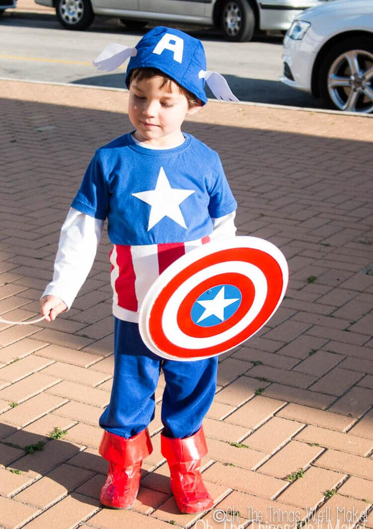 Best ideas about DIY Captain America Costume
. Save or Pin Homemade Captain America Costume Oh The Things We ll Make Now.