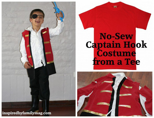 Best ideas about DIY Captain Hook Costumes
. Save or Pin 12 DIY Movie inspired Halloween Costumes for Kids Now.