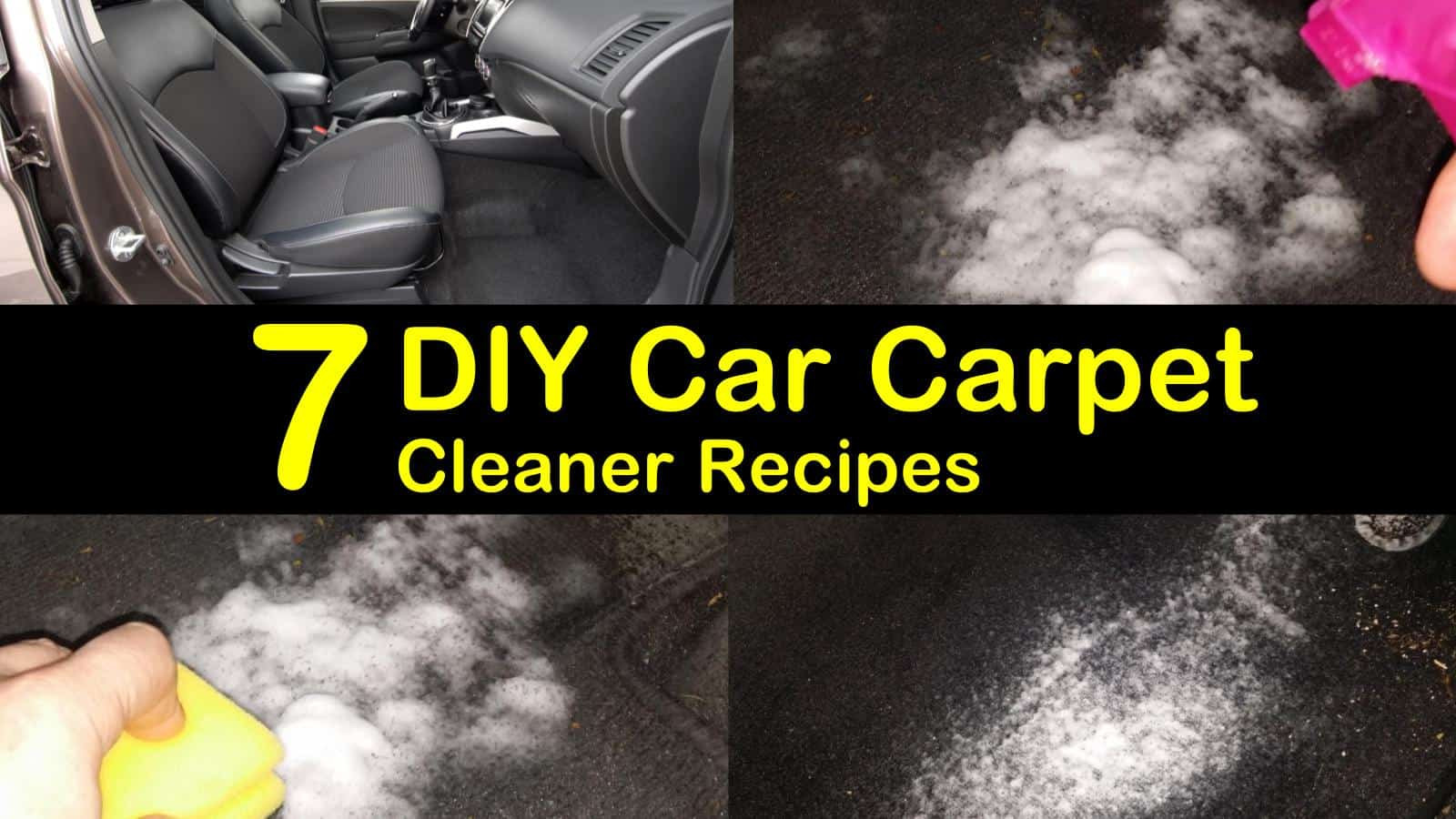 Best ideas about DIY Car Cleaner
. Save or Pin 7 Easy to Make DIY Car Carpet Cleaner Recipes Now.
