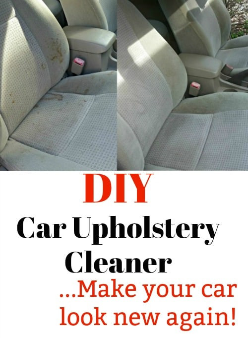 Best ideas about DIY Car Cleaner
. Save or Pin DIY Car Upholstery Cleaner Make Your Interior Look Brand New Now.