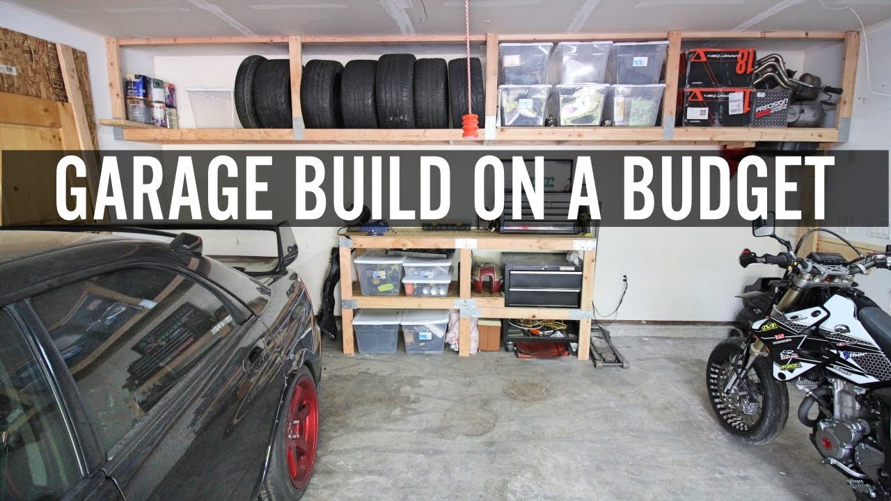 Best ideas about DIY Car Garages
. Save or Pin DIY Garage Build Part 1 Building Shelves And Tire Rack Now.