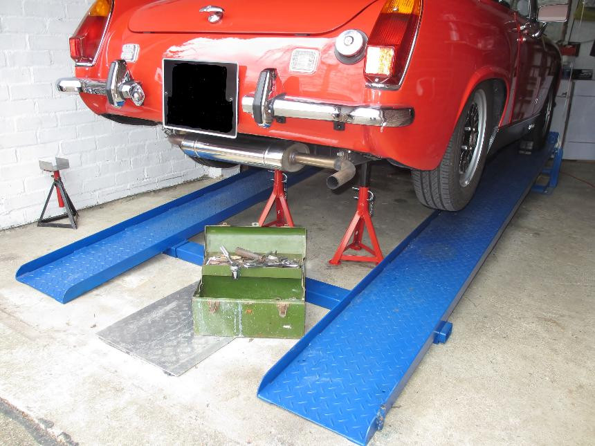 Best ideas about DIY Car Lift
. Save or Pin Car lift ramps the simple unique patented MR1s for DIY Now.