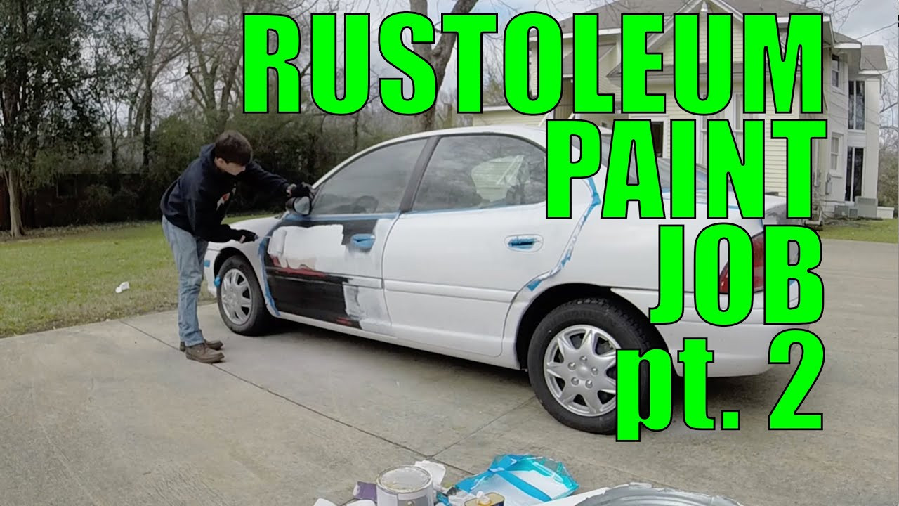 Best ideas about DIY Car Paint Job
. Save or Pin DIY Car Projects Rustoleum Paint Job pt 2 Now.