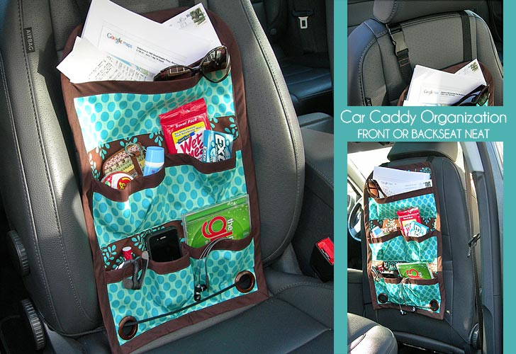 Best ideas about DIY Car Seat Organizer
. Save or Pin diy home sweet home 16 Projects to Organize Your Car Now.