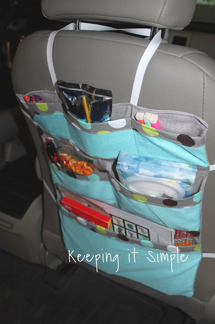 Best ideas about DIY Car Seat Organizer
. Save or Pin Keeping it Simple DIY Car Seat Organizer Perfect for Now.