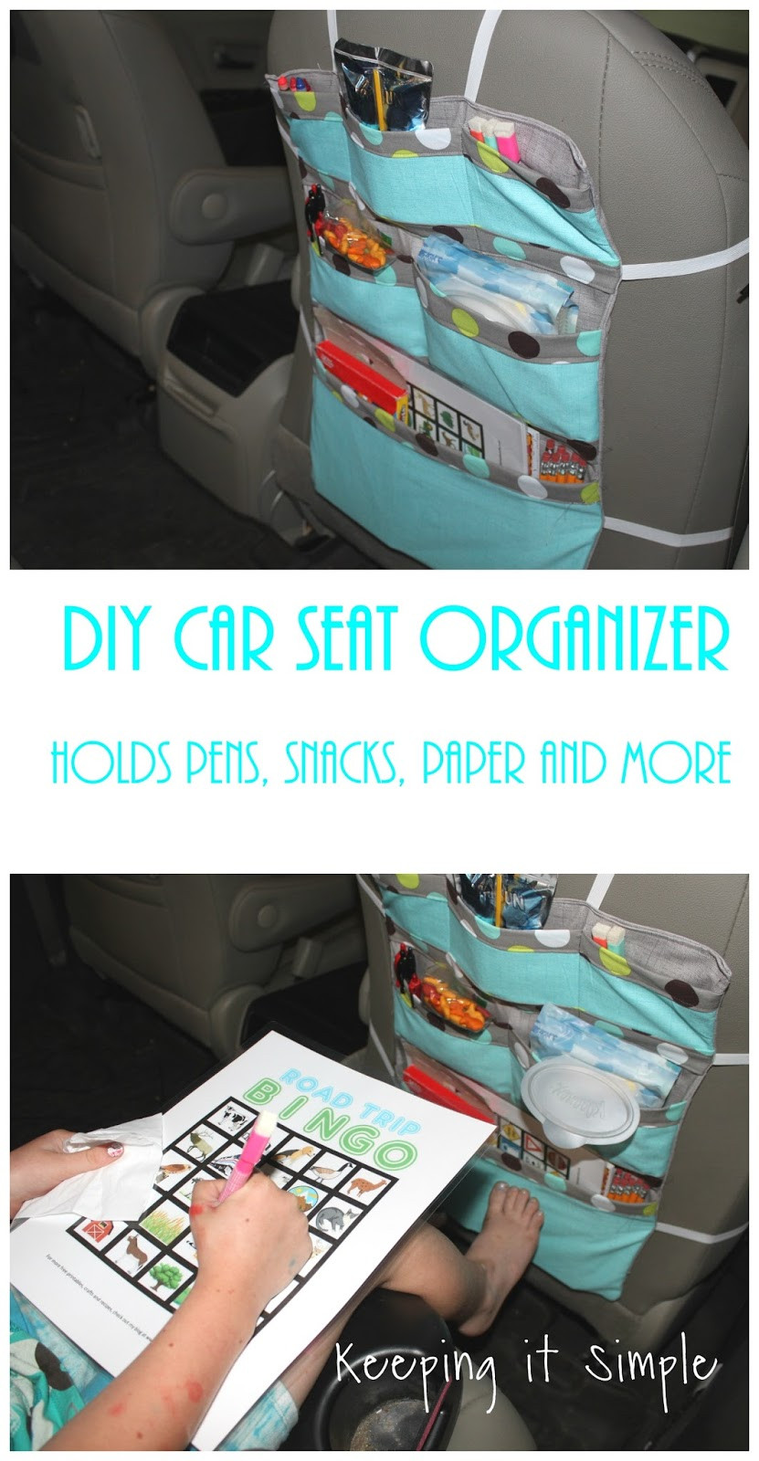 Best ideas about DIY Car Seat Organizer
. Save or Pin Keeping it Simple DIY Car Seat Organizer Perfect for Now.