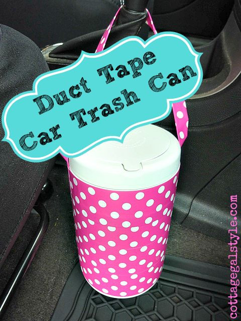 Best ideas about DIY Car Trash Can
. Save or Pin How To Make Duct Tape Crafts 25 Examples Bored Art Now.