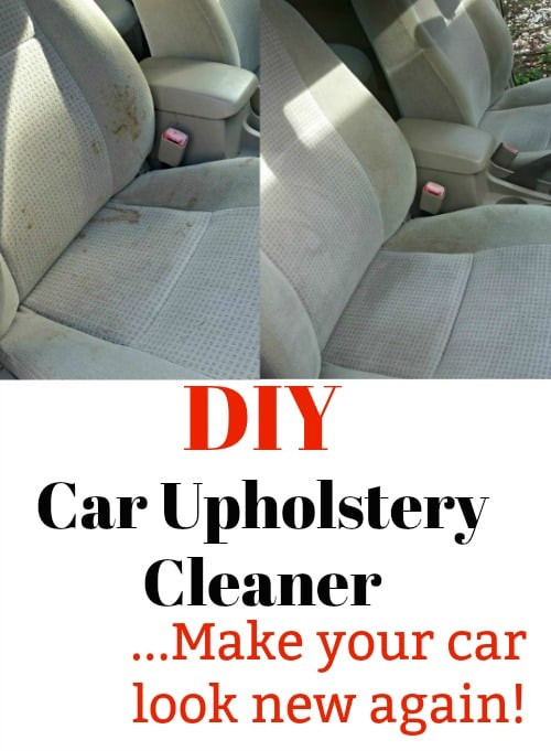 Best ideas about DIY Car Upholstery Cleaner
. Save or Pin DIY Car Upholstery Cleaner Make Your Interior Look Brand New Now.