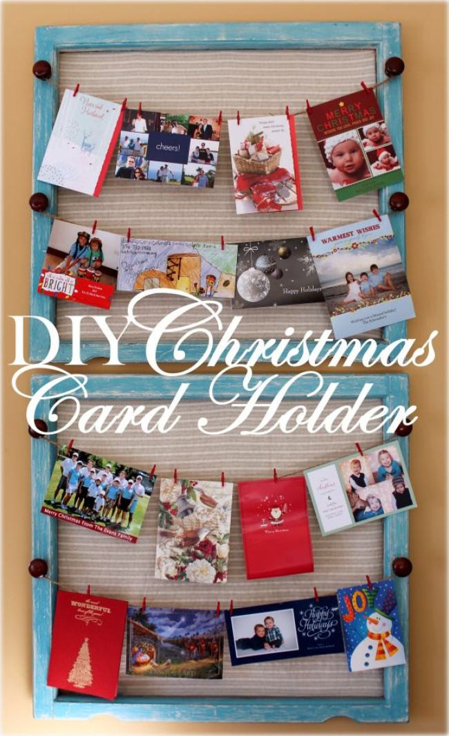 Best ideas about DIY Card Holder
. Save or Pin 11 DIY Christmas Card Holders – Tip Junkie Now.