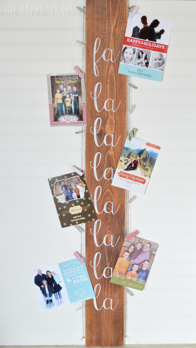 Best ideas about DIY Card Holder
. Save or Pin 20 DIY Christmas Wall Decor Ideas The DIY Village Now.