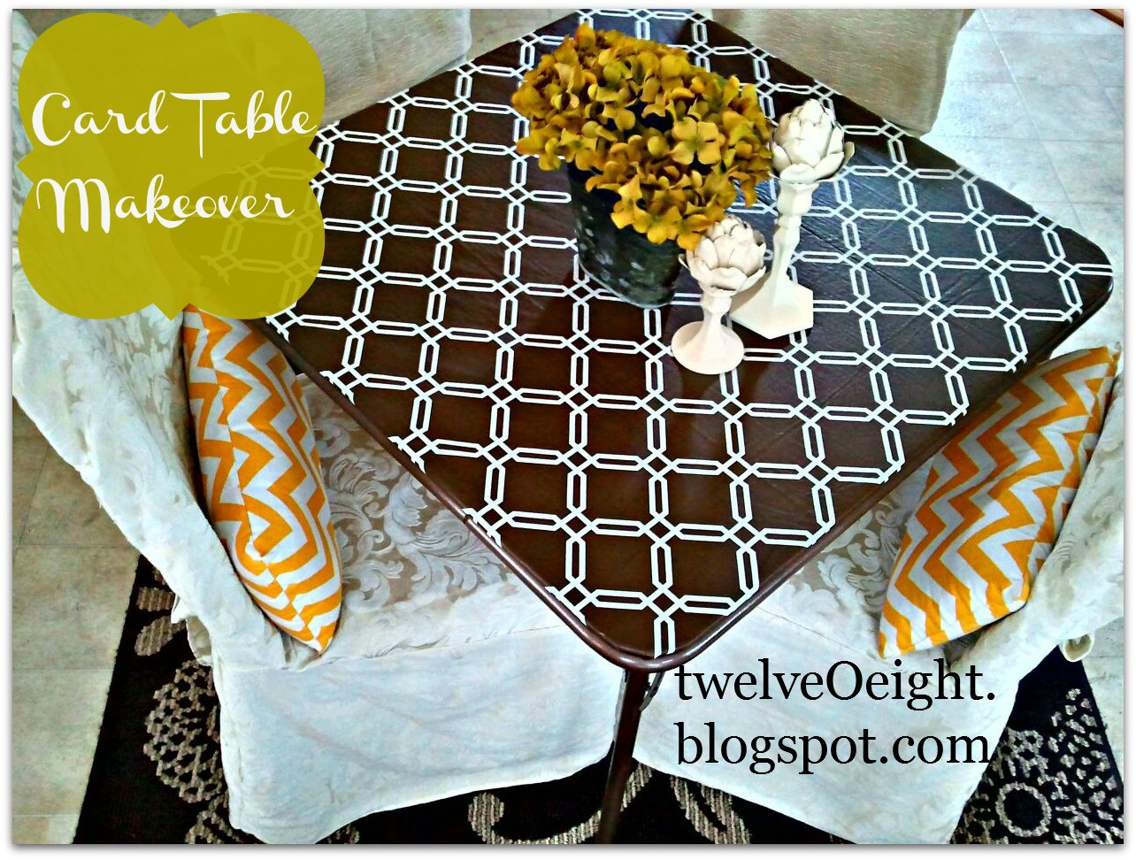 Best ideas about DIY Card Table
. Save or Pin DIY Card Table Makeover Now.