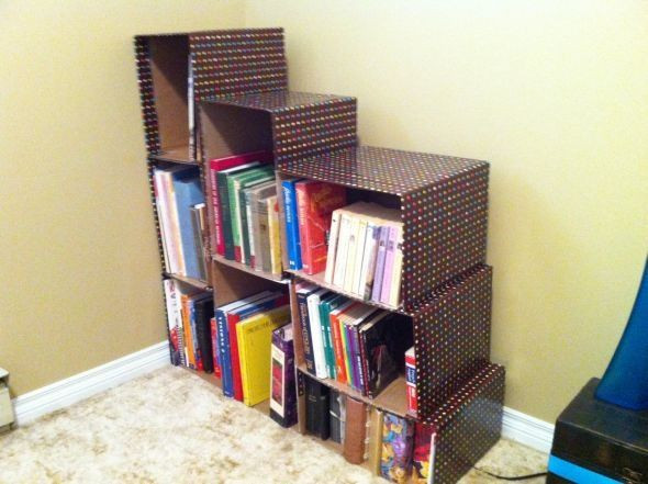 Best ideas about DIY Cardboard Box Shelves
. Save or Pin cardboard storage box shelving Now.