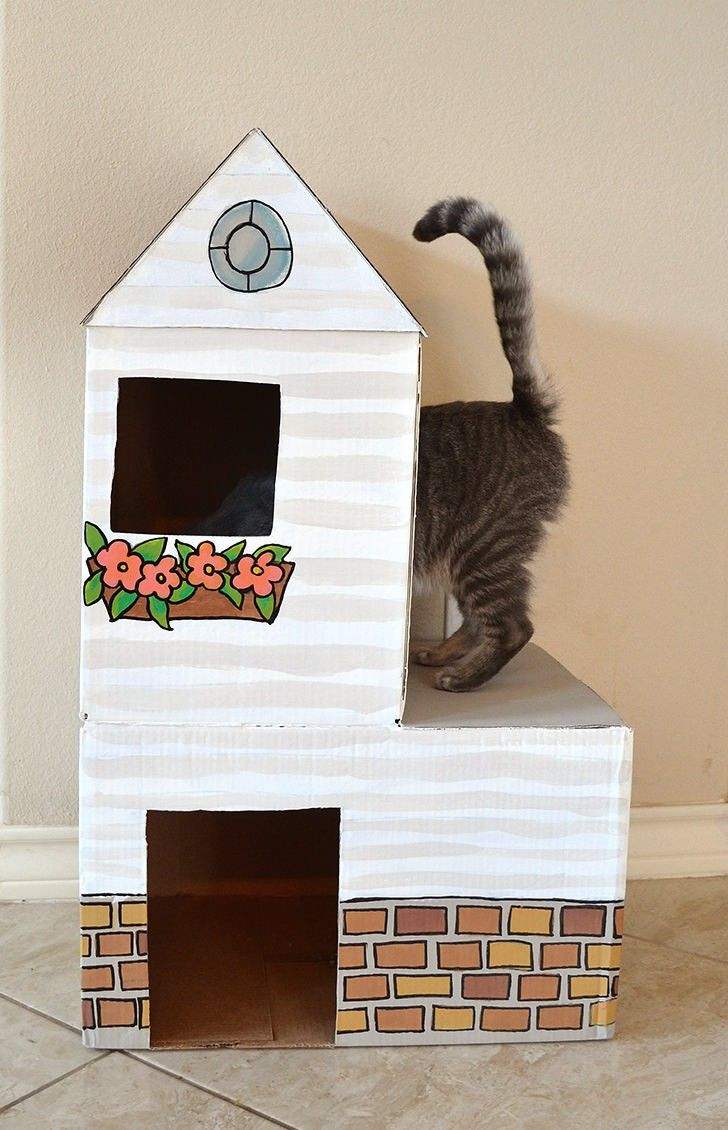 Best ideas about DIY Cardboard Cat House
. Save or Pin Best 25 Cardboard cat house ideas on Pinterest Now.