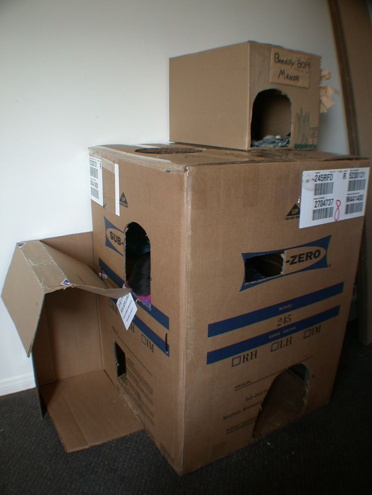 Best ideas about DIY Cardboard Cat House
. Save or Pin diy cardboard cat houses Now.